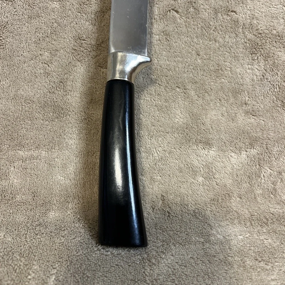 Vintage Sheffield‎ England Crown Crest Carving Knife Pre-Owned 12.75